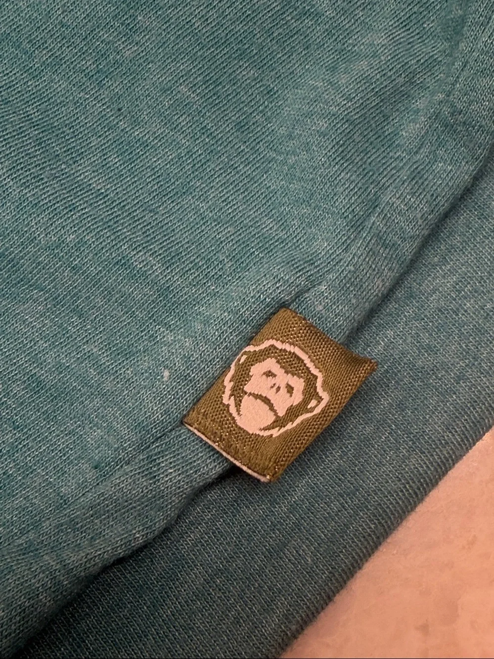 Howler Brothers Teal Throw with Multicolor Pelican Graphic